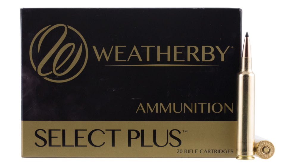Weatherby B653130SCO Select Plus 6.5x300 Wthby Mag 130 Gr Scirocco 20 Bx/