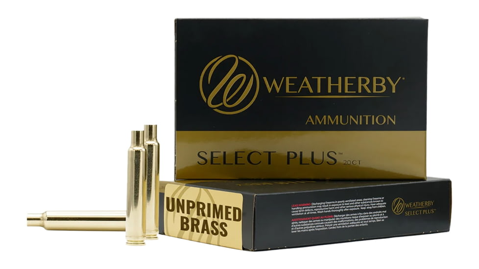 Weatherby BRASS338 Select Plus 338 WBY RPM Rifle Brass