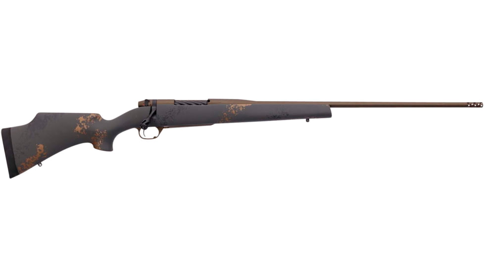 Weatherby Mark V Bolt Action Rifle, .240 Weatherby Magnum, 24 in barrel, 1-10 Twist, 4 Rounds, MCU03N240WR6B-FRRMPG