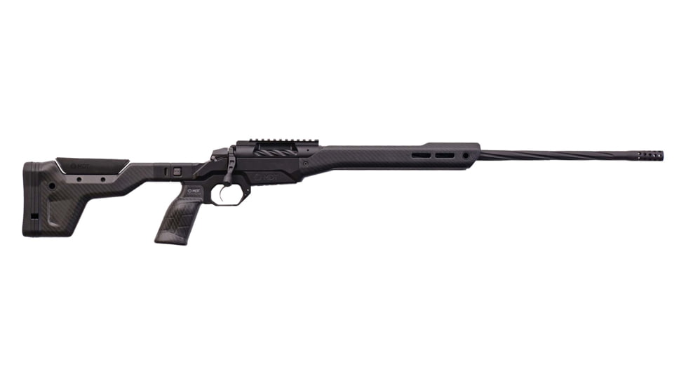 Weatherby 307 Alpine MDT Carbon Bolt Action Rifle, .300 Weatherby Magnum, 24in Barrel, 1-10, CF Black Stock, Cerakote Black, 3WAMC300WR6B-FRRMPG