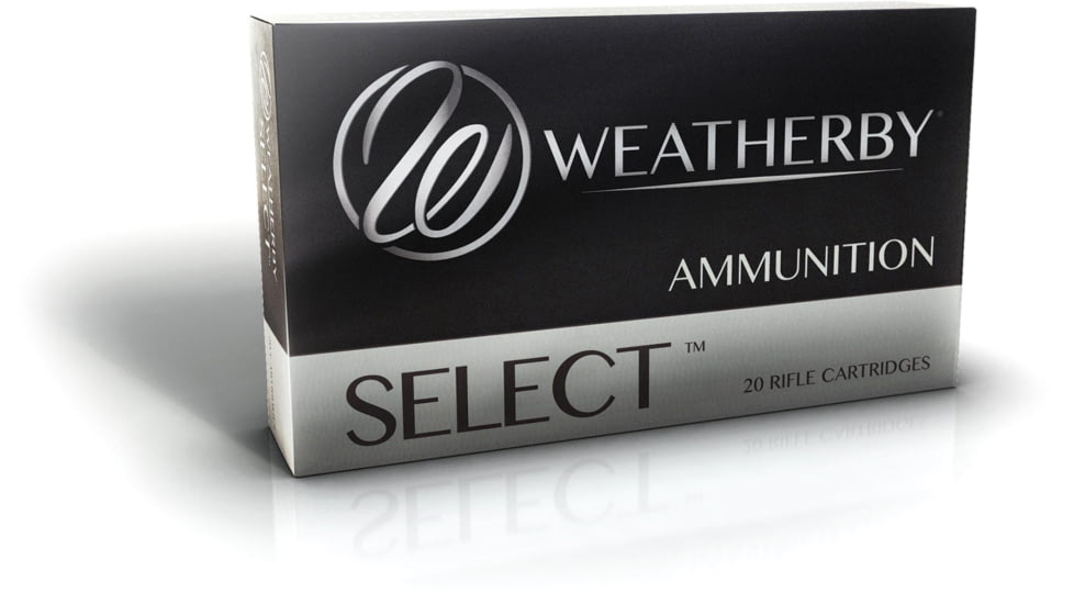 Weatherby Select .340 Weatherby Magnum 250 Grain Rifle Ammo, 20 Rounds, H340250IL