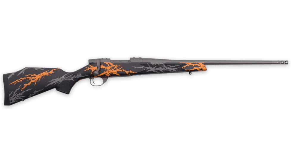 Weatherby Vanguard Compact Hunter Bolt Action Rifle, .243 Winchester, 20in Barrel, 1-10, Synthetic Bi-Tone Stock, Cerakote Tungsten, 5RD, VYH243NR2B-FRRMPG