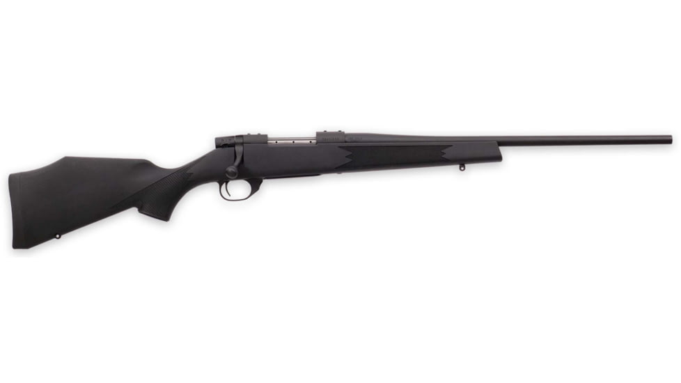 Weatherby Vanguard Compact Bolt Action Rifle, 7mm-08 Remington, 20in Barrel, 1-9.5, Synthetic Black Stock, Blued Blue, 5RD, VYT7M8RR0T-FRRMPG