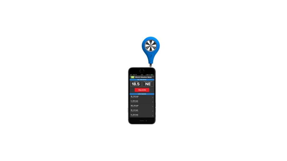 WeatherFlow WINDmeter Smartphone Pocket Anemometer WFANO01