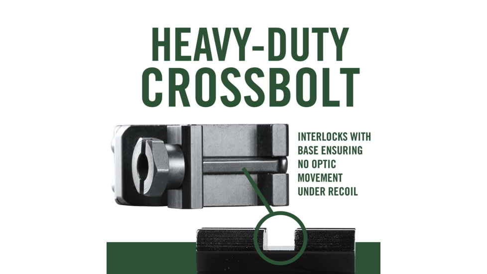 Weaver 1in Four Hole Skeleton Rifle Scope Rings, X-High, Matte Black 48362