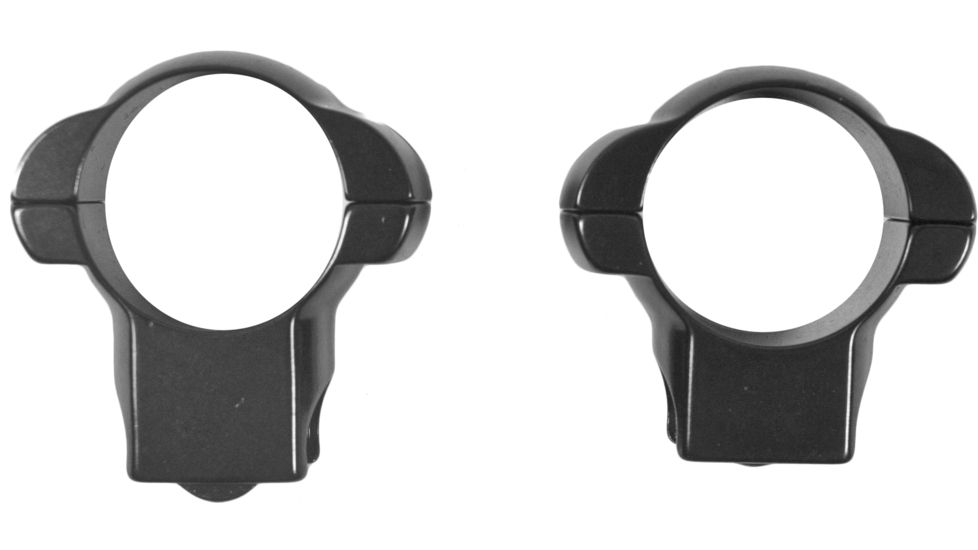 Weaver 1in. Grand Slam Rifle Scope Rings - Ruger 77, Medium, Gloss Black, Steel