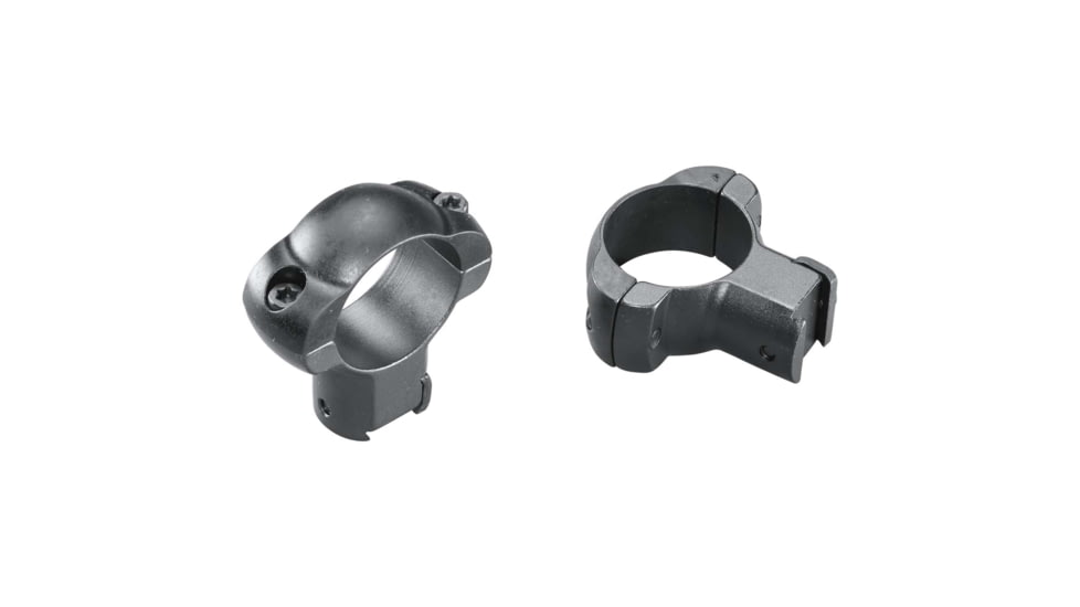 Weaver 1in Grand Slam Steel Rings, .22 Style, Extra High, Matte 49219