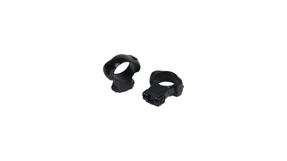 Weaver 1in Grand Slam Steel Rings, .22 Style, High, Black 49212