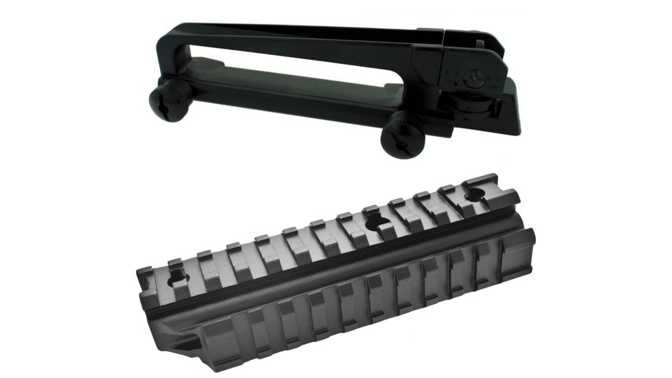 Weaver AR-15 Bases, Black, Black Matte