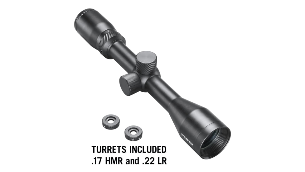 Weaver Classic Series Rifle Scope - 3-9x40mm Rimfire SFP Dual-X 1in, W803940R