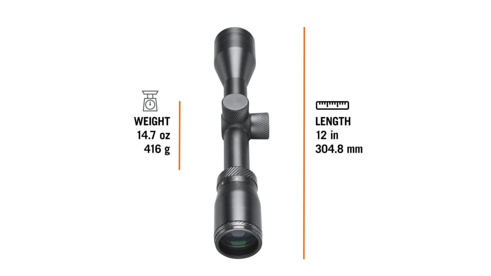 Weaver Classic Series Rifle Scope - 3-9x40mm SFP Dual-X 1in, W803940
