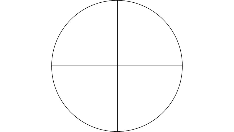 Weaver Fine Crosshair Reticle