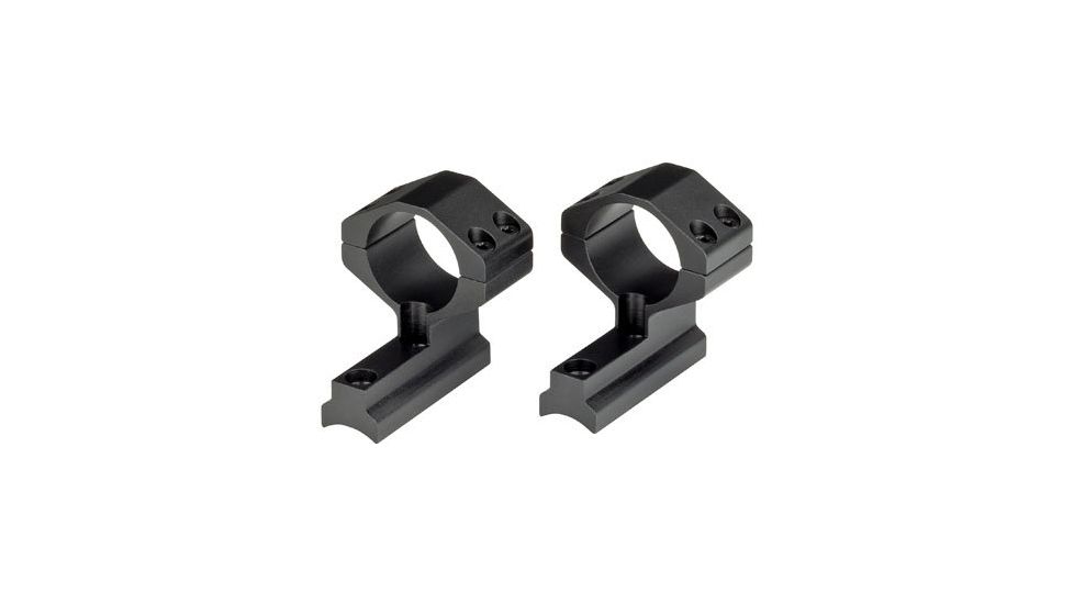 Weaver Muzzleloader Integral Mount System, Black, 2 Piece - High, CVA/Traditions 2010 - 48550