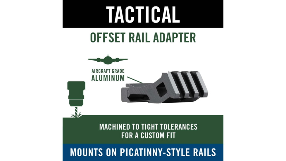 Weaver Offset Rail Adapter