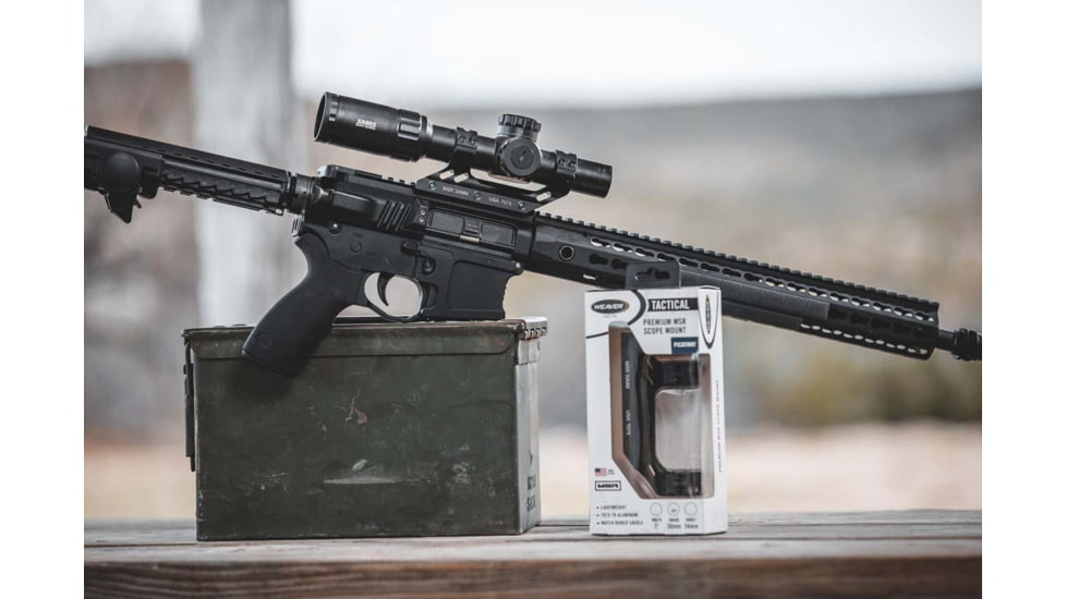 Weaver Premium Modern Sporting Mount For MSR Rifles, 30mm, 99680