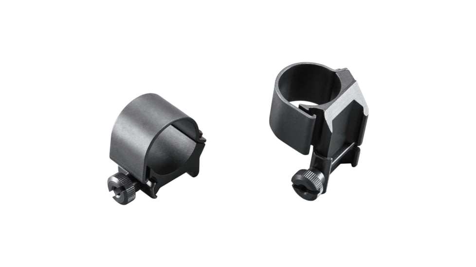 Weaver Rings Detachable Top Mount Rings, 1in, Medium Extended Matte 49091