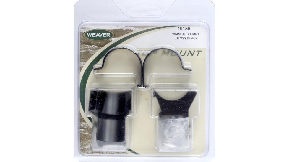 Weaver Rings Detachable Top Mount Rings, High Extended 49156