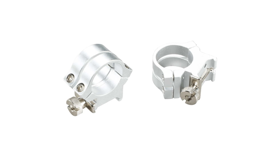 Weaver Rings Quad-Lock, 1in. High, Silver