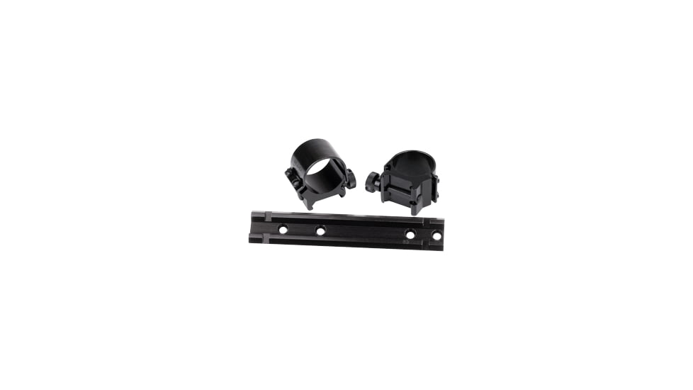 Weaver Steel Lock Mount, 1in, Rgr 77/22 Mini 14 Black 49723