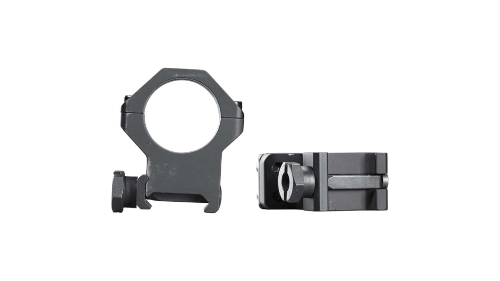 Weaver Tactical Four Hole Picatinny X-High 1in., Black Matte 99513