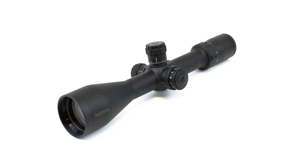 Weaver Tactical Rifle Scope 30mm Tube 3-15x 50mm 1/10 Mil Adjustments Side Focus First Focal Illuminated Enhanced Mil-Dot Reticle Matte 800363