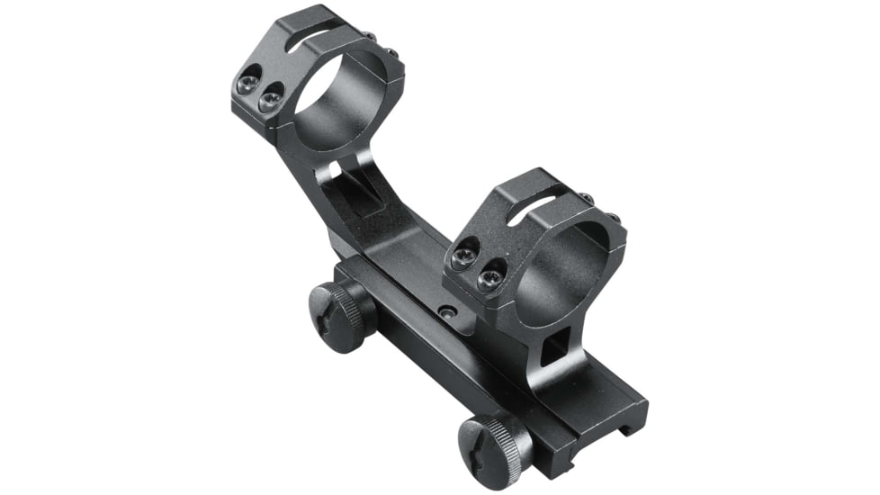 Weaver Thumbnut 1 in SPR Optics Mount, Matte Black, 48376