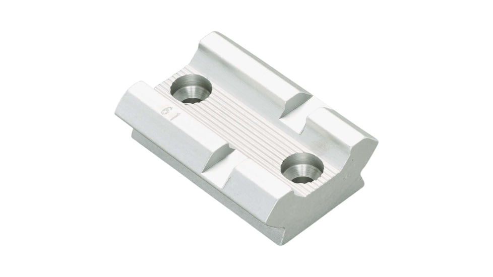 Weaver Top Mount Aluminum Base 61S, Silver, 48002