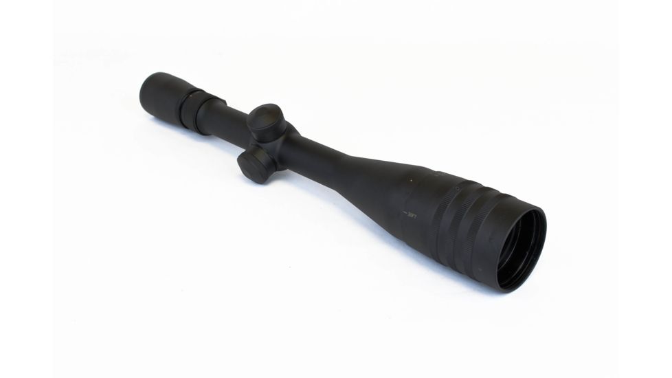 Weaver V-16 Classic 4-16x42 Adjustable Objective Rifle Scope, Fine Crosshair Dot Reticle, Matte Black