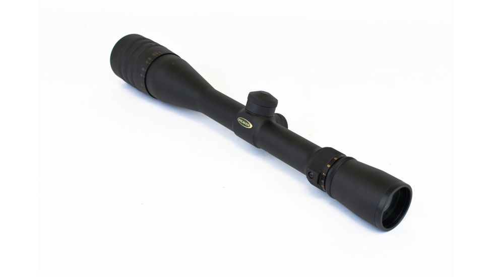 Weaver V-16 Classic 4-16x42 Adjustable Objective Rifle Scope, Fine Crosshair Dot Reticle, Matte Black