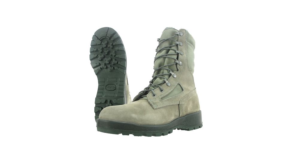 Wellco S115 Air Force Steel Toe Temperate Weather Boots, Sage Green