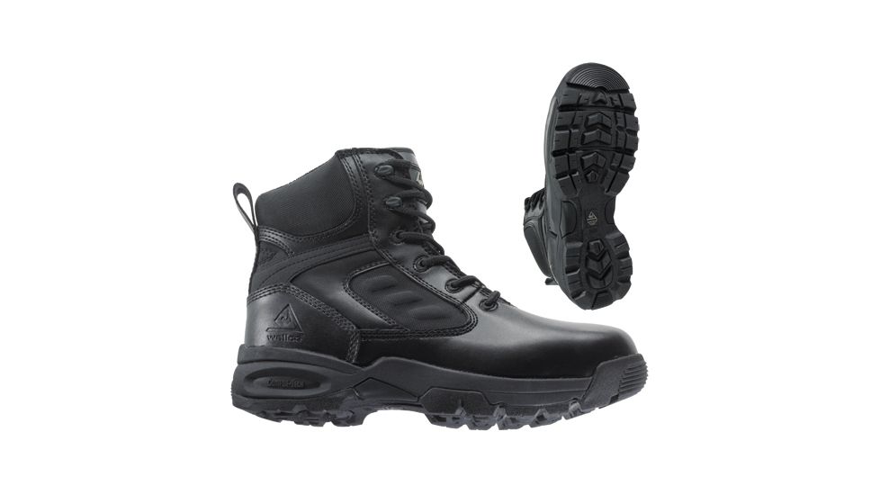 Wellco 71105-002 Uniform Boots - Gates 6in Side Zip