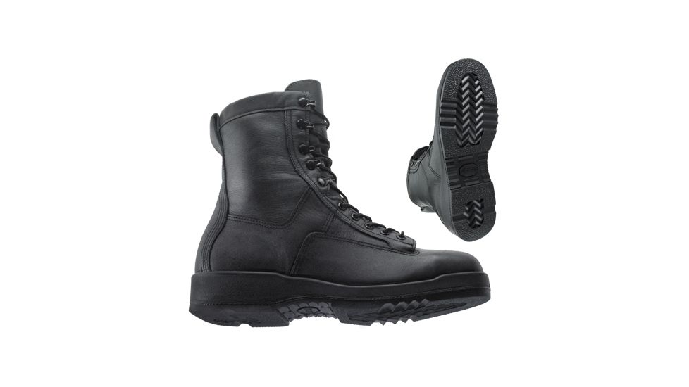 Wellco 80051-002 Military Boots - Navy Temperate Weather Flight Deck Steel Toe