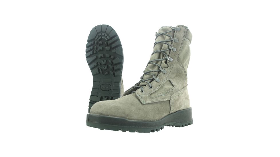 Wellco Steel Toe Air Force Hot Weather Flame Resistant Boot, Sage Green