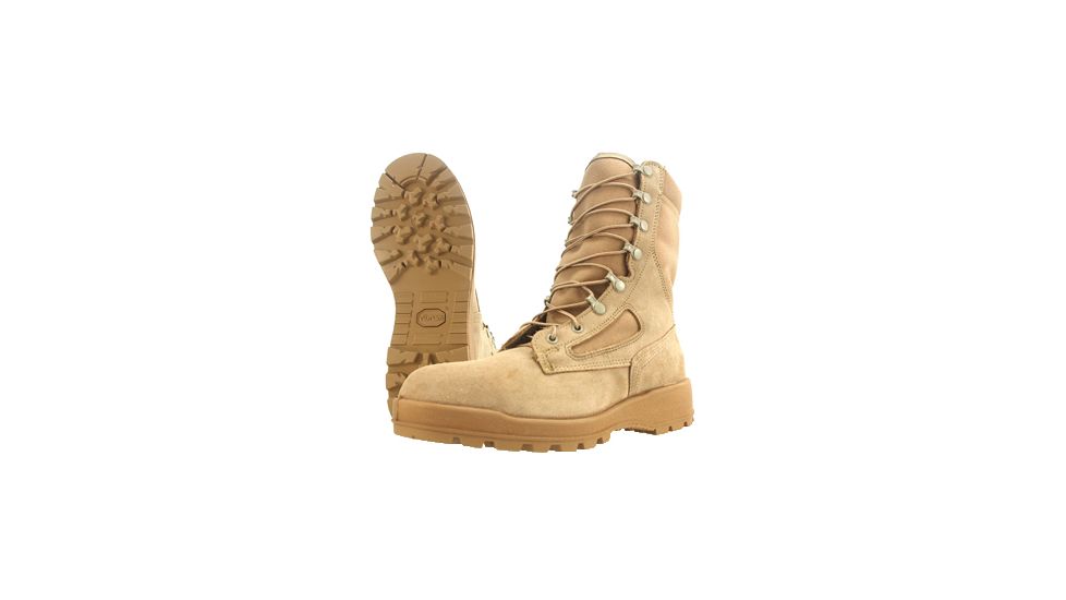 Wellco T115 Steel Toe Temperate Weather Boots, Tan, 10.5 Wide