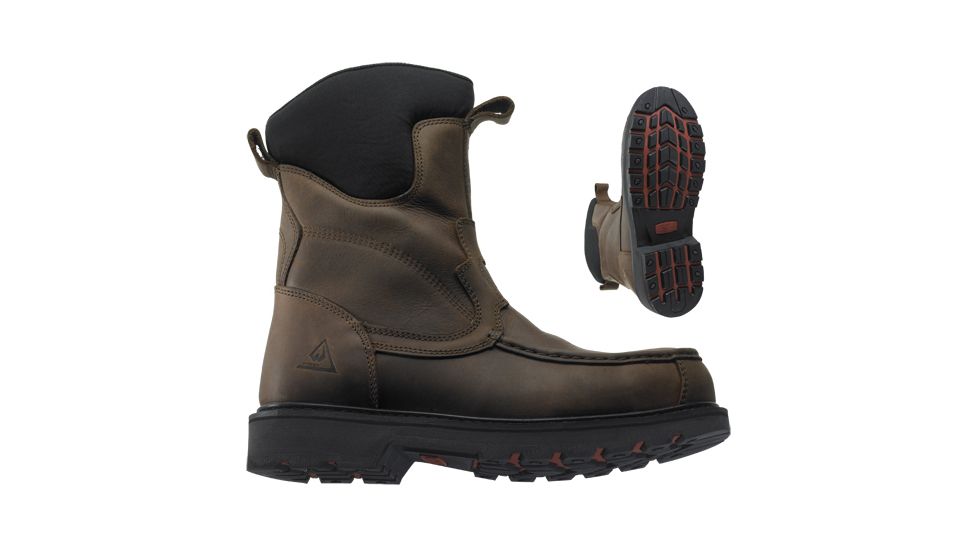 Wellco 93112-006 Work Boots - Wyndale 10in Side Zip Wellington