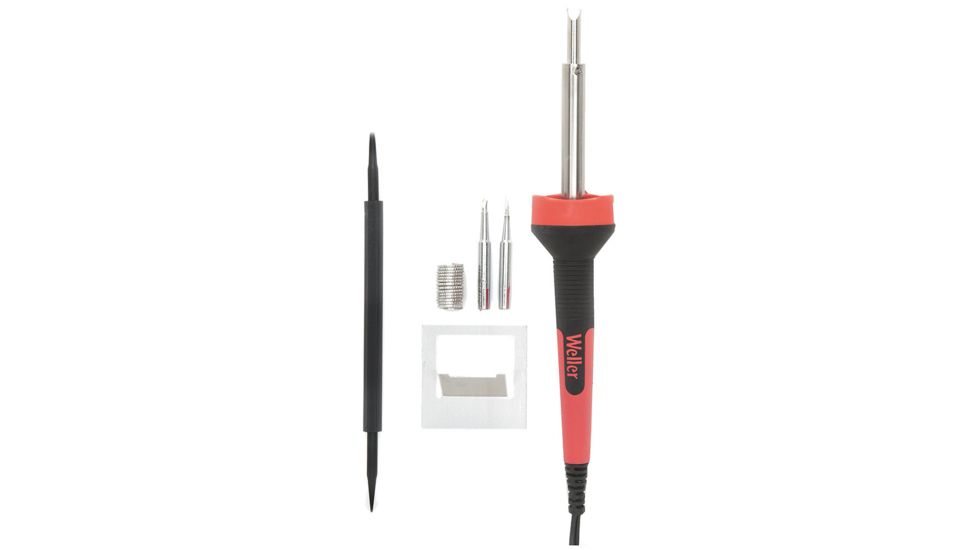 Weller Consumer Soldering Iron w/3 LED - 40W 120V, Red SP40NKUS