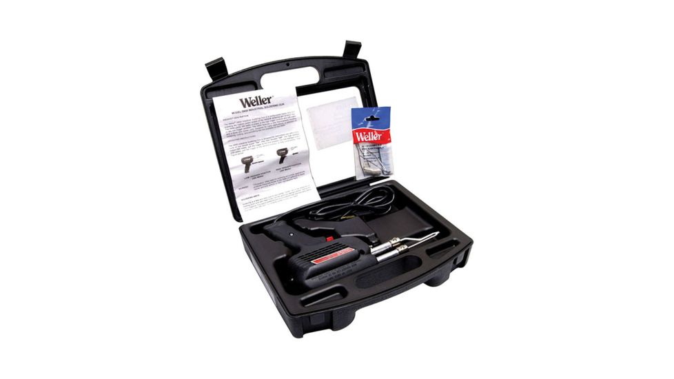 Weller Industrial Solder Gun Kit 300/200W 120V, Black D650PK