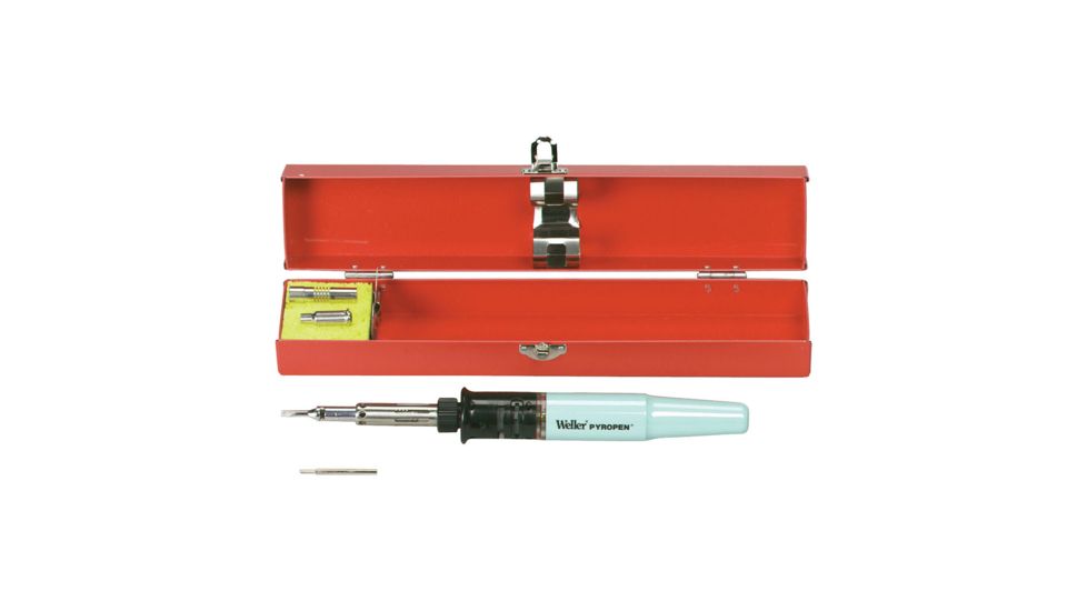 Weller Pyropen Cordless Butane Soldering Kit, Red WSTA3