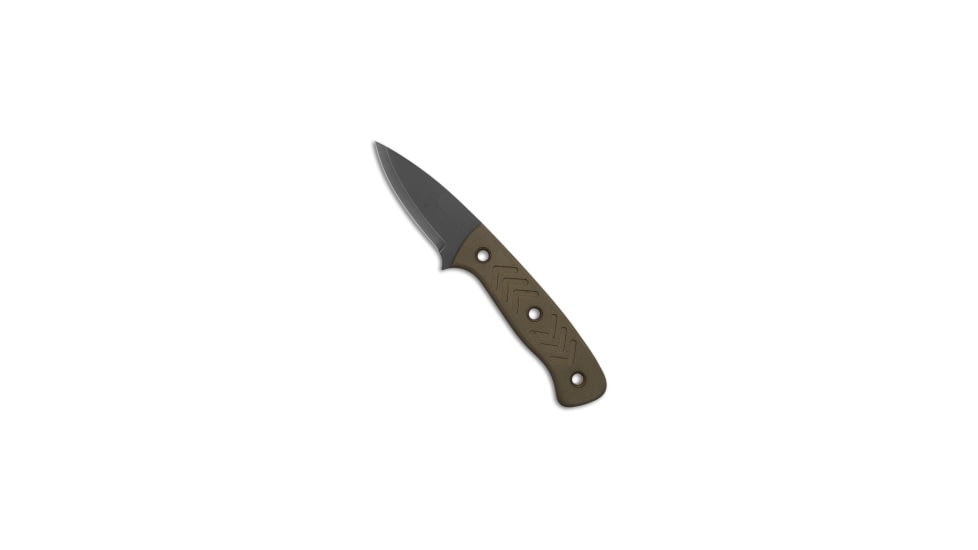 Wenger Blades Wenger Blades Companion Fixed Blade Knife OD Green Micarta 2.75&quot; Black, OD Green, CPM MagnaCut, adult, BHQ-218109