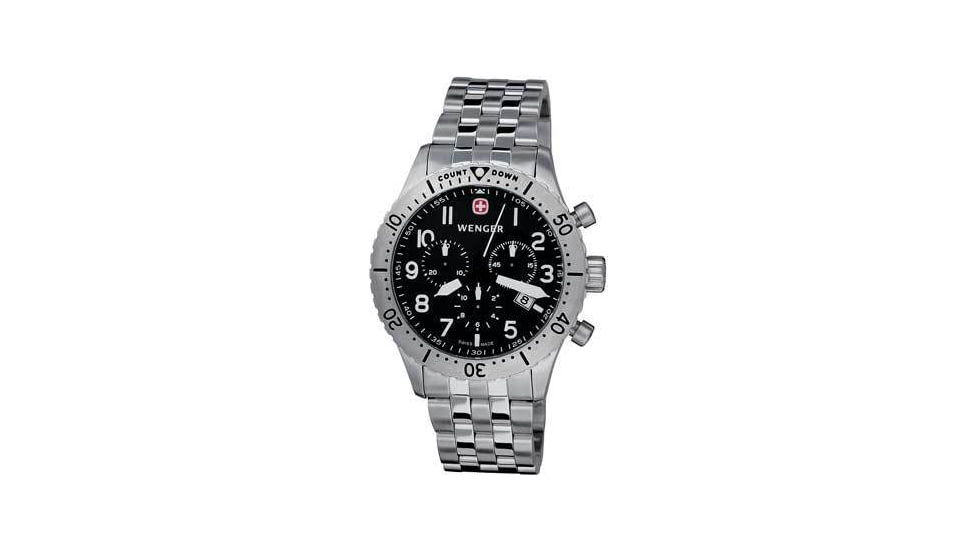 Wenger 77009 Mens w/ Black Dial