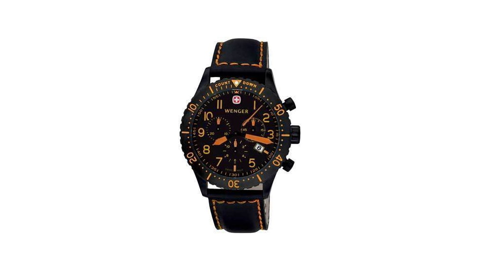 Wenger AGChrono Watch - Men's Water Resistant Stainless Steel Watch