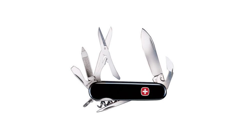 Wenger Traveler Swiss Army Pocket Knives, Traveler Colors Wenger Black Swiss Army Pocket Knife Traveler