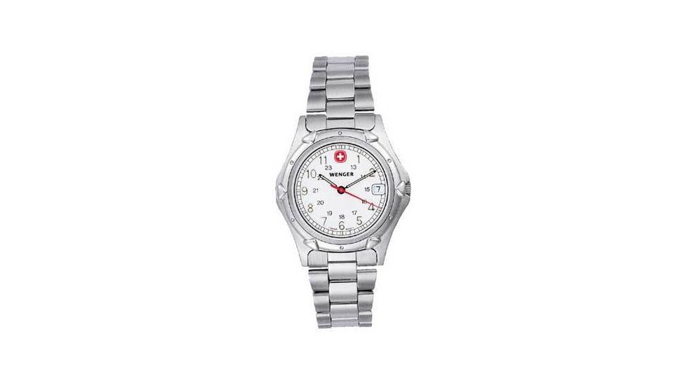 Wenger SIM Mens w/ White Dial