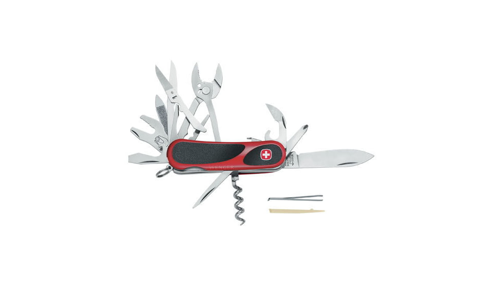 Wenger Swiss Army Knife EvoGrip S557 - Red &amp; Black 16813