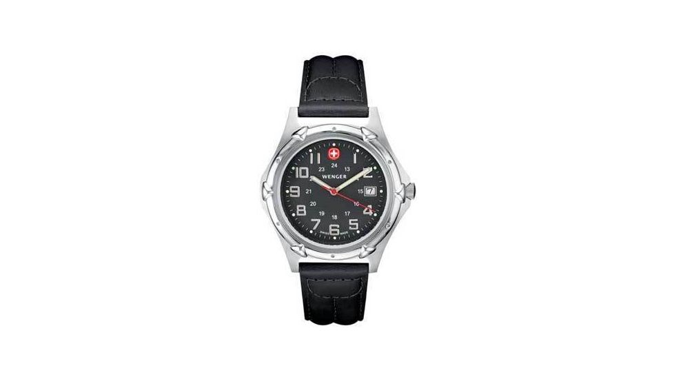 Wenger 73115 Mens w/ Charcoal Dial