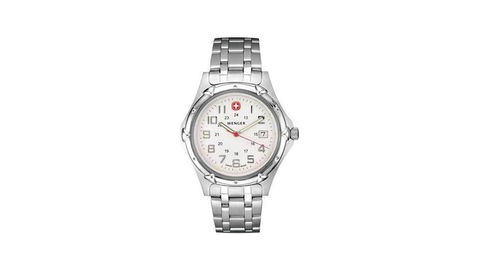 Wenger 73119 Mens w/ White Dial