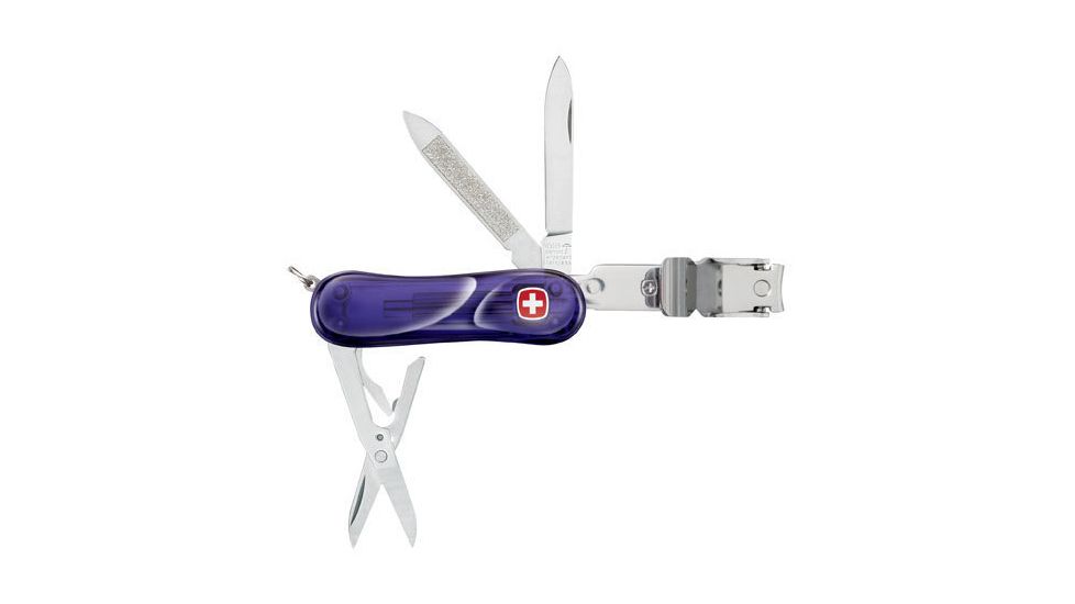 Wenger Pocket Knife Swiss Army Clippers, Swiss Clipper Colors Wenger Pocket Knife Purple Translucent Clipper