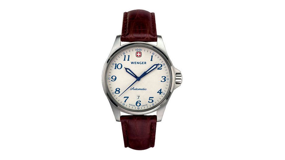 Wenger 72760 Mens w/ White Dial