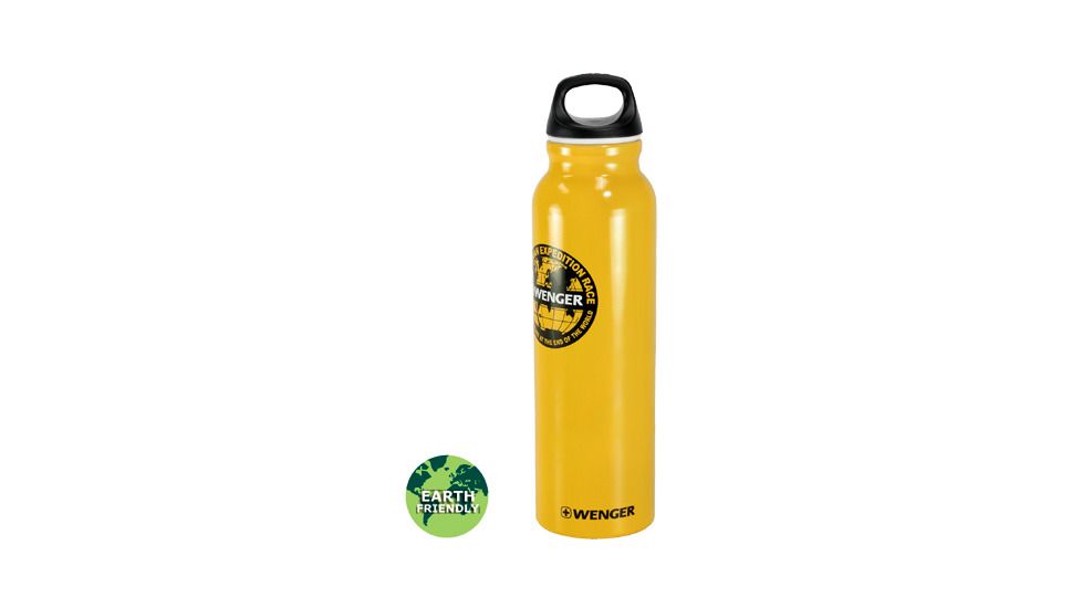 Wenger Travel Top 800ml Drinking Bottle, Patagonian Expedition Race Yellow 18007