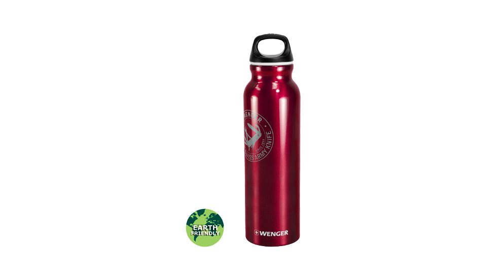 Wenger Travel Top 800ml Drinking Bottle, Swiss Army Red 18004